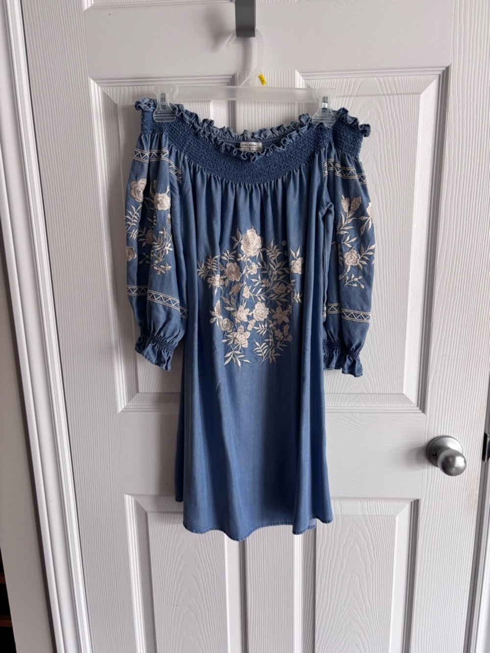 Zara Bardot style off the shoulder top *just like Alexis!* IYKYK!